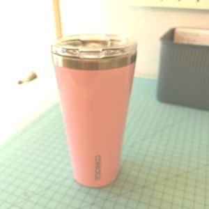 Classic Pink Gloss Corkcicle Tumbler